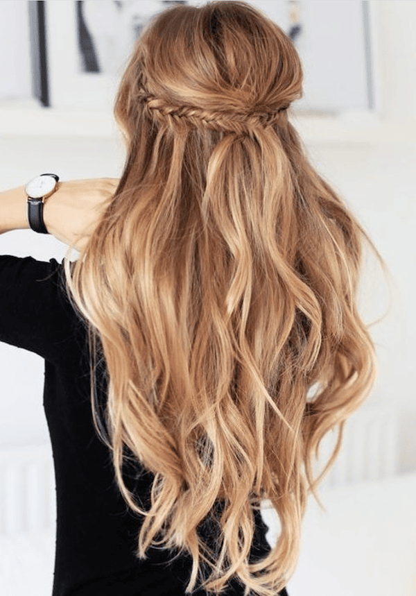 easy winter hair braids 
