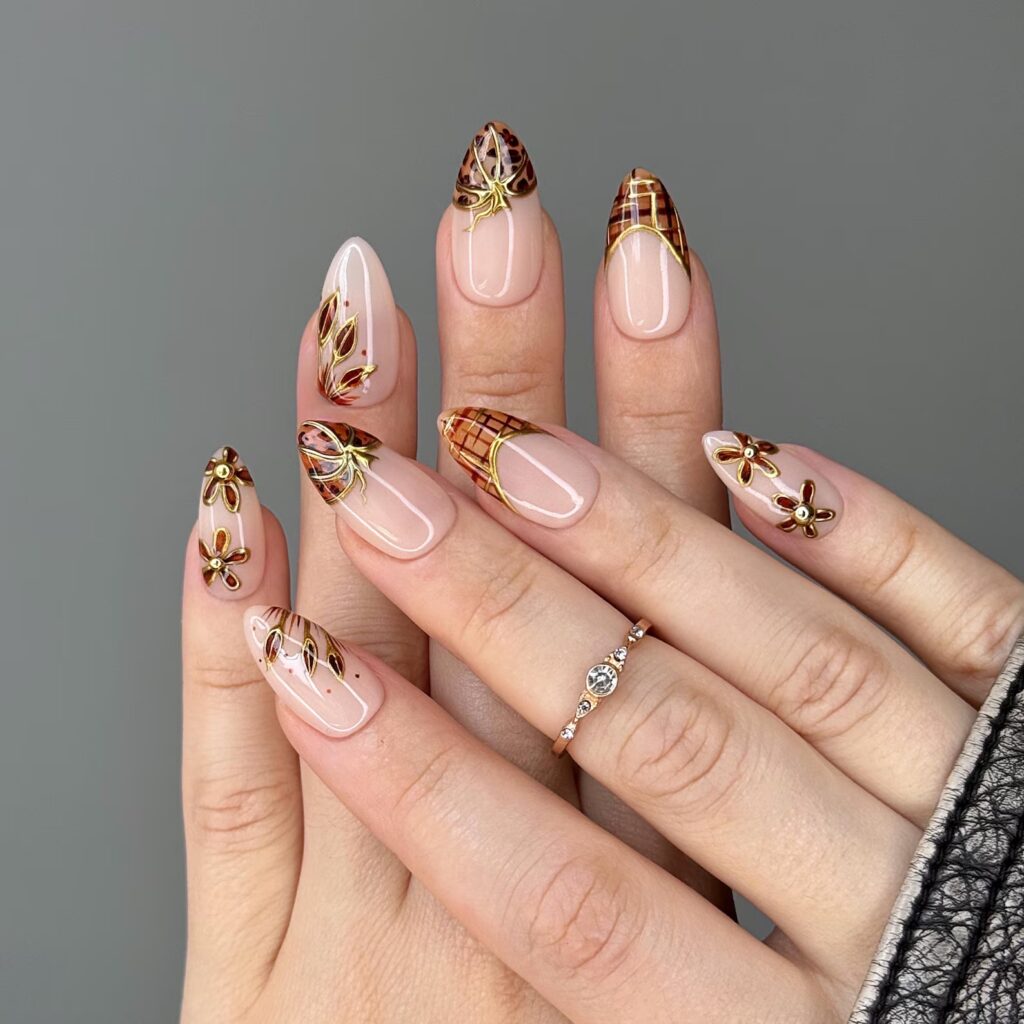 12 1 Thanksgiving Nails Ideas You&rsquo;ll Love