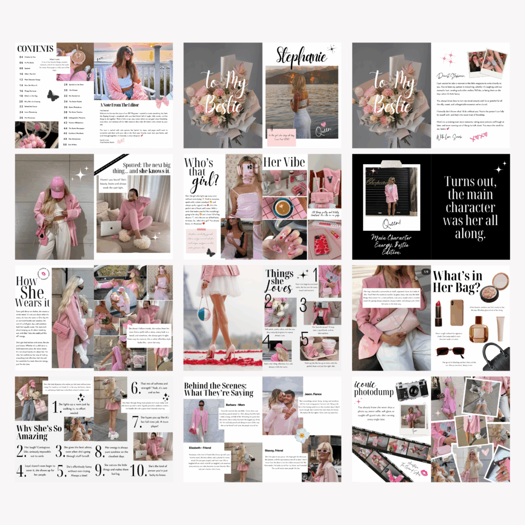 3 3 My Free Bestie Magazine to Make Them Smile