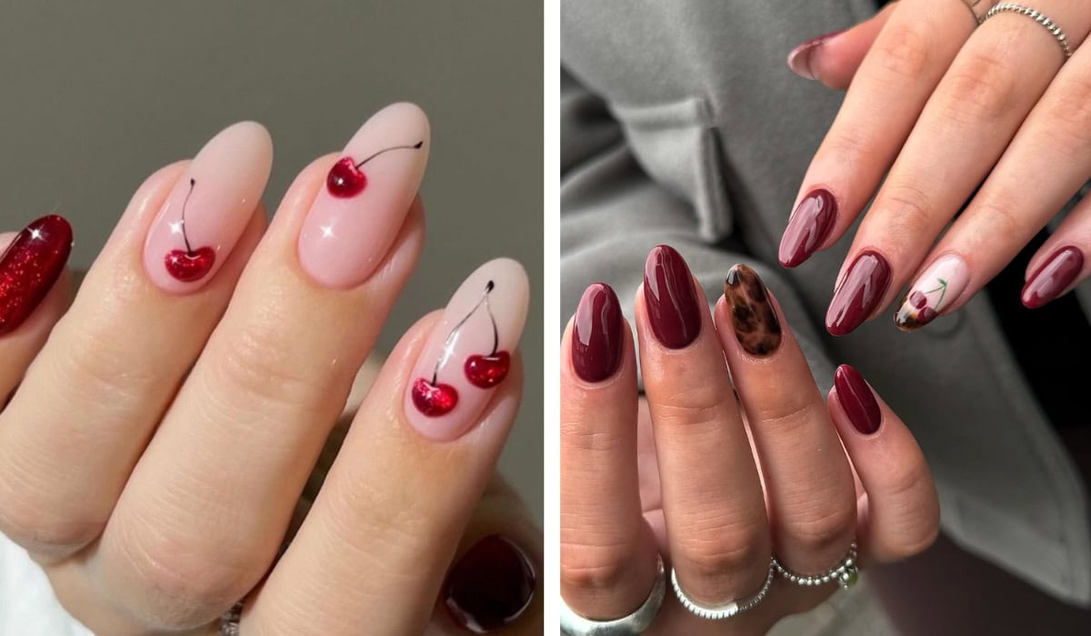 The 10 hottest cherry nails designs ever