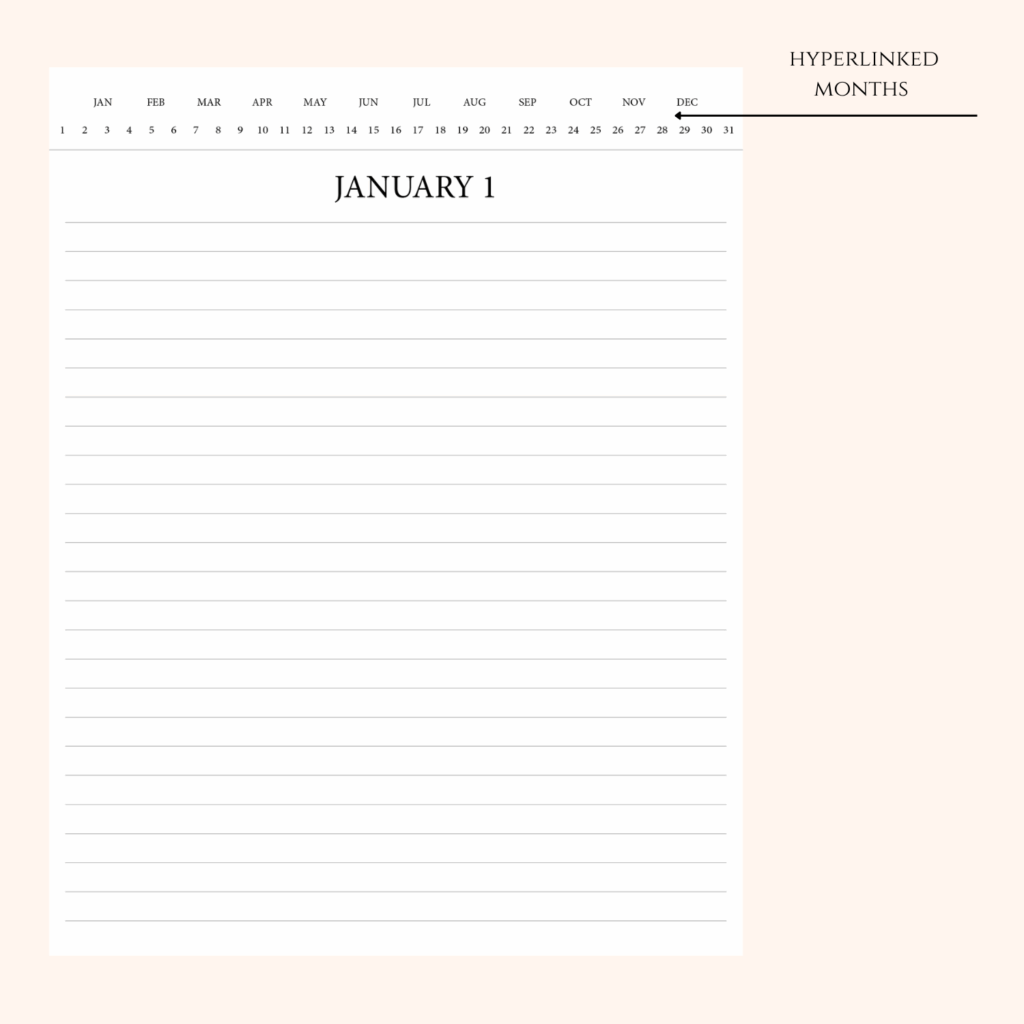 11 Digital Journal: Hyperlinked Daily Journal