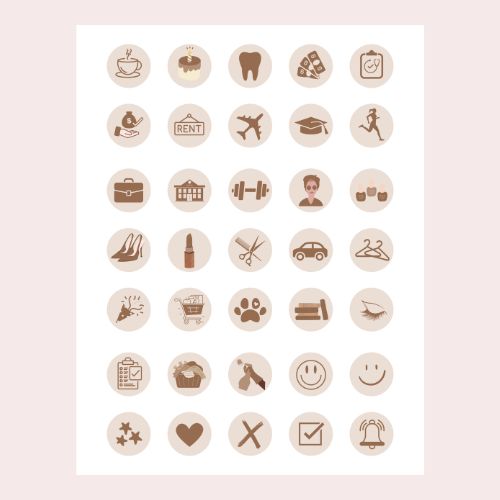 20 4 Free Digital Sticker Sheets