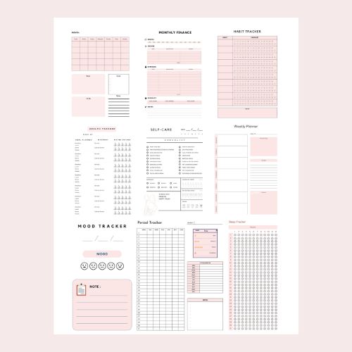 25 1 Free Digital Sticker Sheets