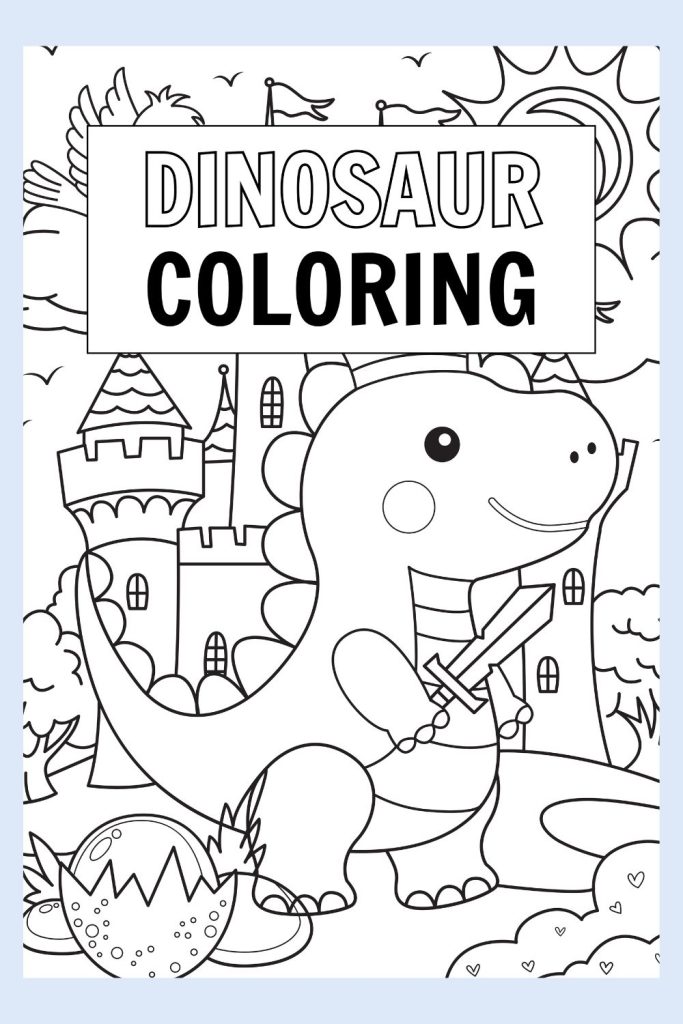 dinosaur coloring pages