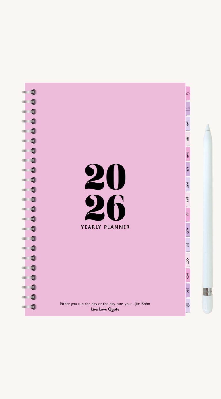 Free 2026 Horizontal Digital Planner