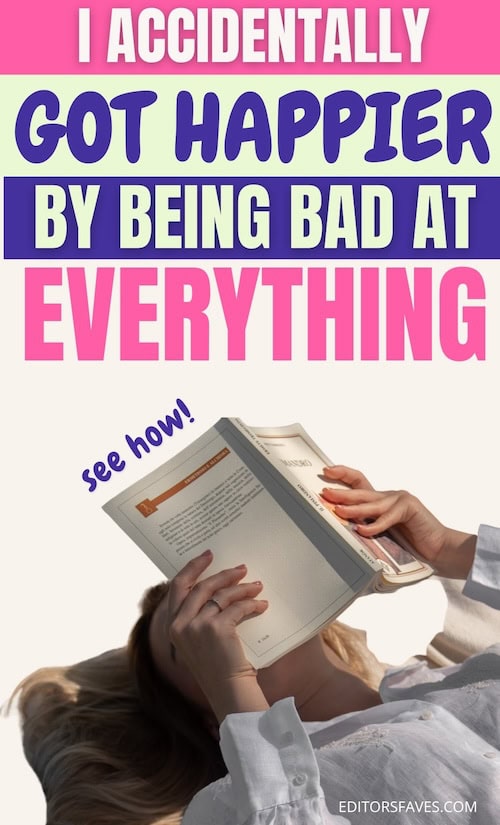 image of woman reading a book under discovering new hobbies that made me happier 