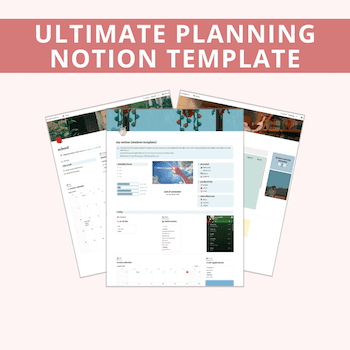 Ultimate student planner