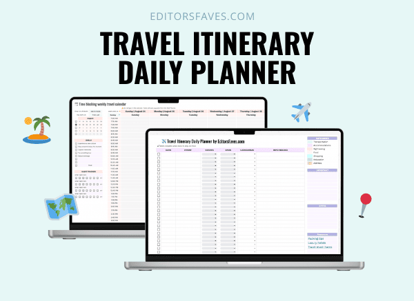 travel itinerary planner