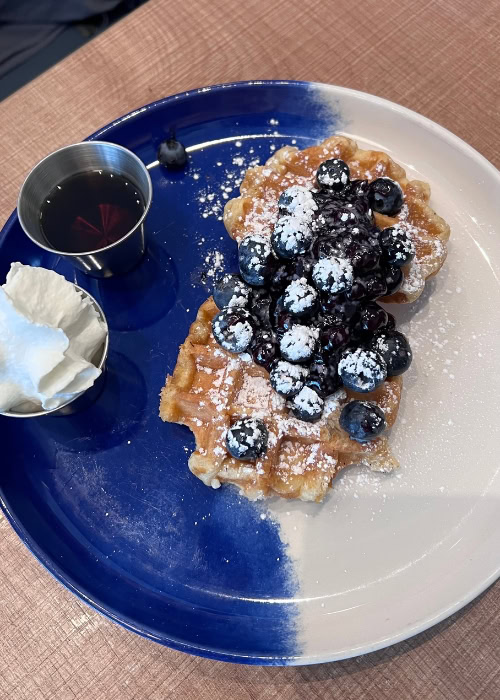 Bellaggio Cafe waffles