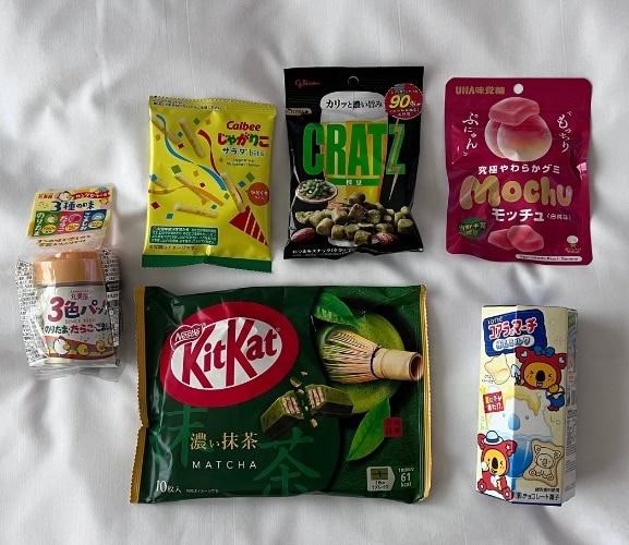 Japanese treats from Daruma - Japanese Convenience Store at JW Parq Vancouver