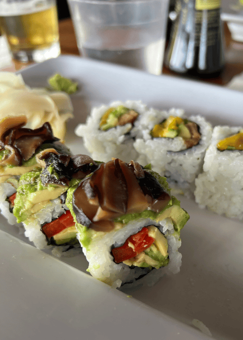 general public sushi rolls